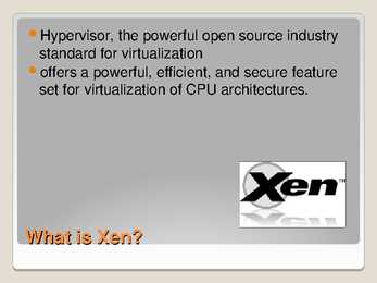 XEN-esitlus #2