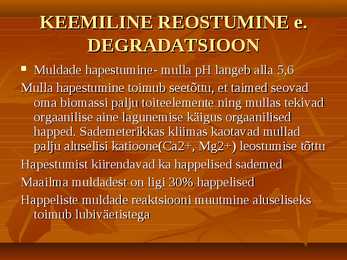 Mullahorisondid ja iseloomustus--pedosfäär- #24