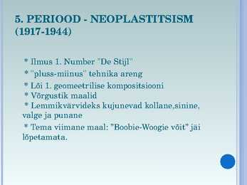 Piet modrian #8