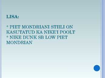 Piet modrian #9