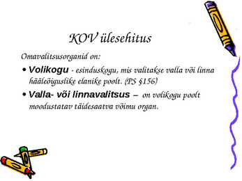 Kohalikud omavalitsused #4