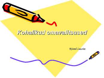 Kohalikud omavalitsused