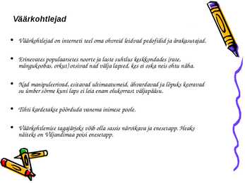 Ohud internetis #3