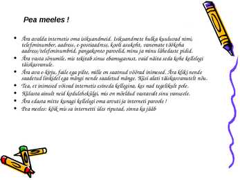 Ohud internetis #9