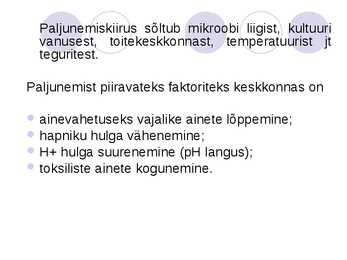 Bakterite paljunemine #4