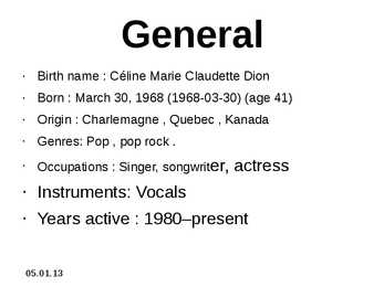 Celine Dion #2