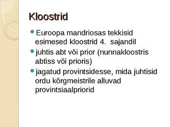 Hiliskeskaegne kirik ja paavstlus-slaidiesitlus #11