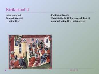 Keskaja teadus ja ülikoolid #2