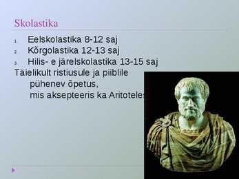 Keskaja teadus ja ülikoolid #8
