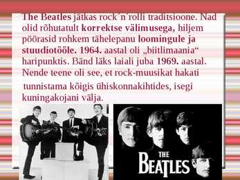 Briti 60 -date POP-ja ROCKMUUSIKA #6
