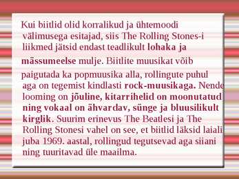 Briti 60 -date POP-ja ROCKMUUSIKA #9