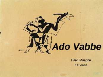 Ado Vabbe #2