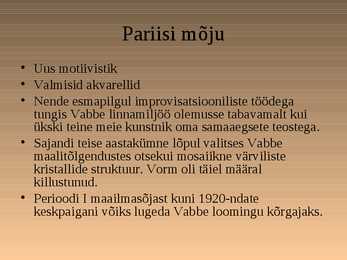 Ado Vabbe #12