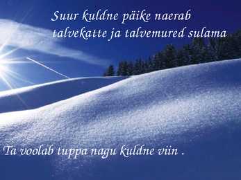 Underi luulekava #2