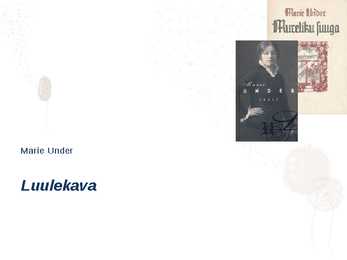 Underi luulekava