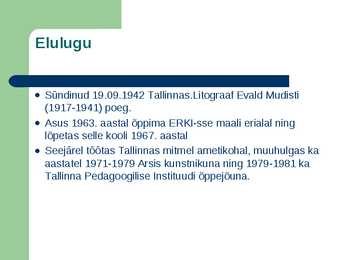 Peeter Mudist #2
