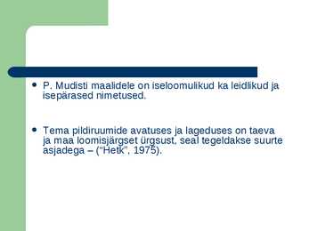 Peeter Mudist #6