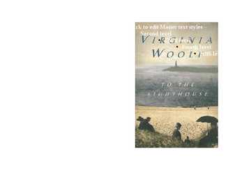 Virginia Woolf - esitlus #8