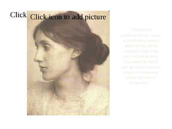 Virginia Woolf - esitlus #9