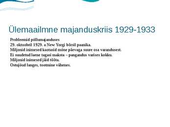 Maailm esimese maailmasõja järel #9