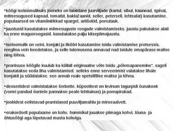 Prantsuse köök #4