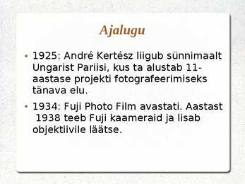 Fotograafia ajalugu #40