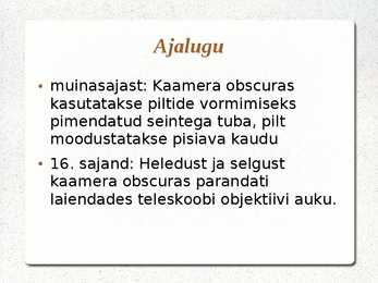 Fotograafia ajalugu #5