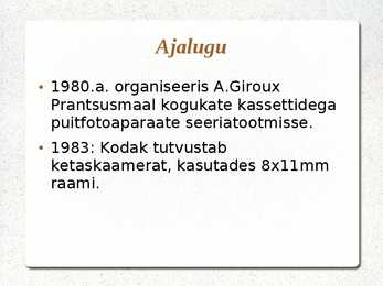 Fotograafia ajalugu #50