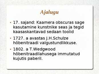 Fotograafia ajalugu #10