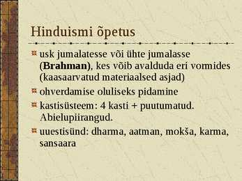 Hinduism #6