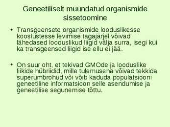 Põllumajanduse mõju keskkonnale #31