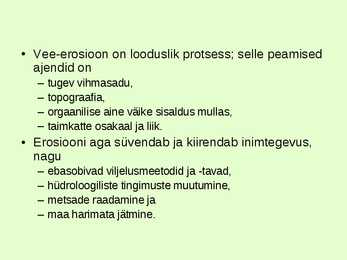 Põllumajanduse mõju keskkonnale #6