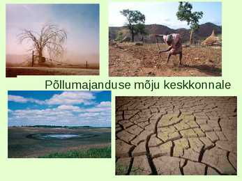 Põllumajanduse mõju keskkonnale