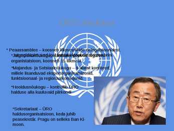 ÜRO - Ühinenud Rahvaste Organisatsioon #5
