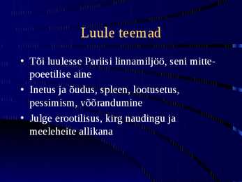 Baudelaire #17