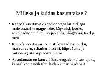 Kaneelipuu #4