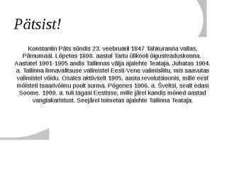 Konstatin Päts #2