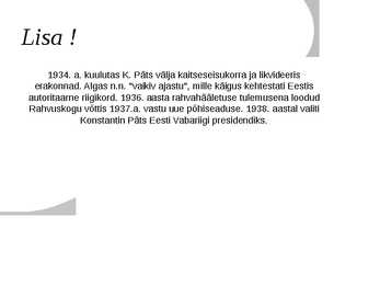 Konstatin Päts #3