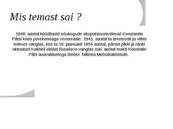 Konstatin Päts #4
