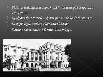 Fidel Castro - esitlus #3