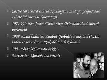 Fidel Castro - esitlus #7