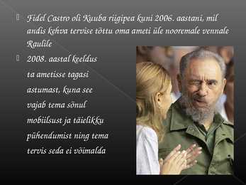 Fidel Castro - esitlus #8