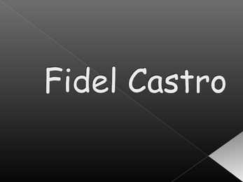 Fidel Castro - esitlus