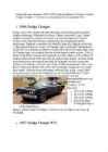 Dodge Chargers 1966-1974-- referaat #2