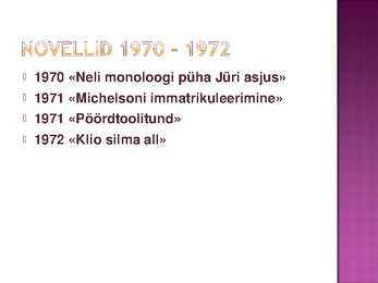 Jaan Krossi elulugu ja looming - esitlus #16