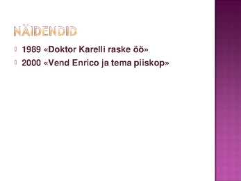 Jaan Krossi elulugu ja looming - esitlus #25