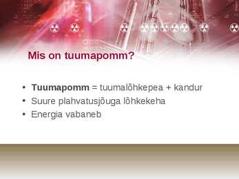 TUUMAPOMM - esitlus #2