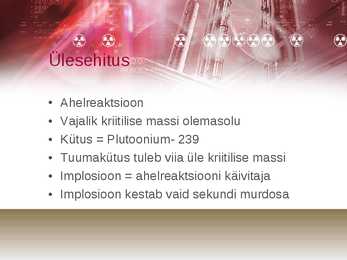 TUUMAPOMM - esitlus #3