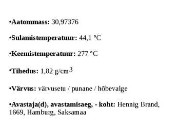 Lämmastik ja fosfor - esitlus #9