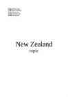 New Zealand - lühireferaat #3